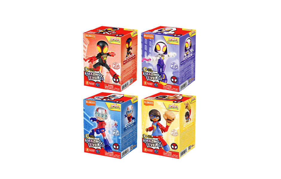 Blokees Model Kits - Spidey and His Amazing Friends  74822 -  Spidey AL03  